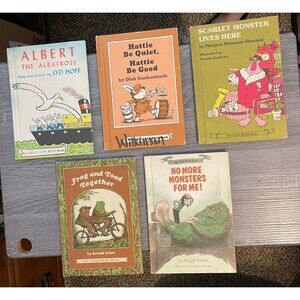 Lot of Five Vintage Hardcover I Can Read Books 1961-1971 GUC